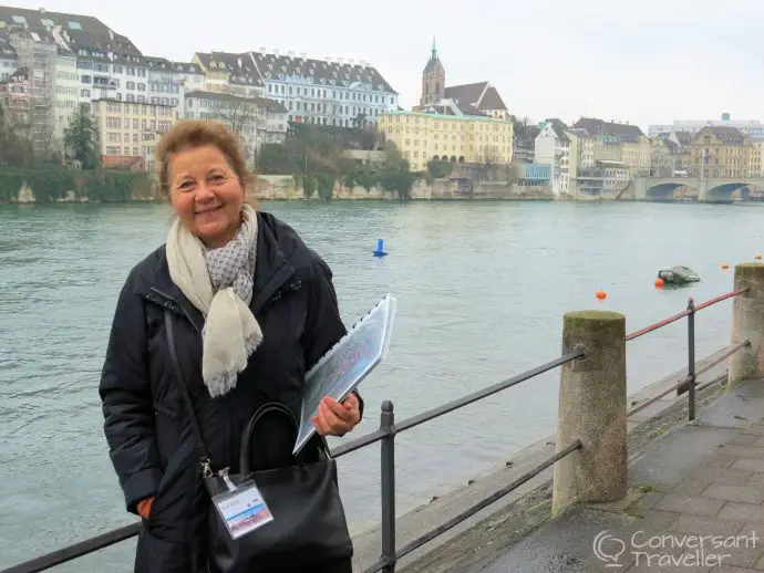 Elsa Martin, our expert local guide from Basel Tourism