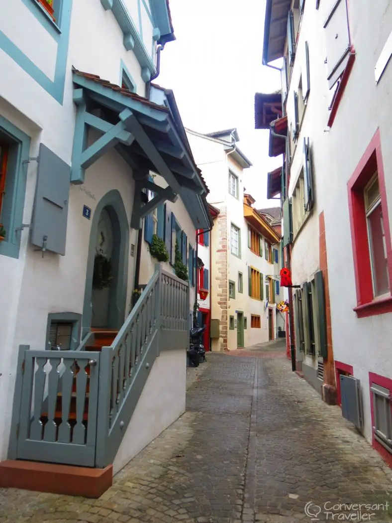 Wandering the ancient streets of Grossebasel