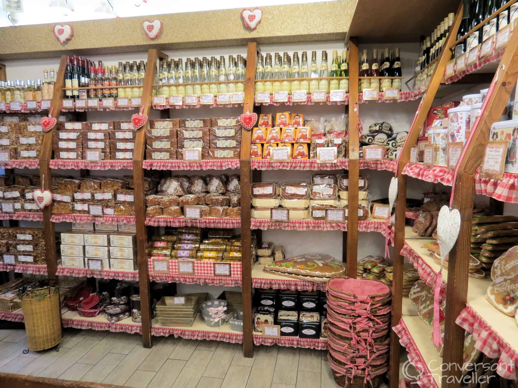 The most excellent and deservedly famous gingerbread shop, Fortwenger in Colmar