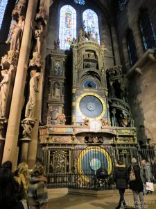 Astronomical clock in Strasbourg Cathedral