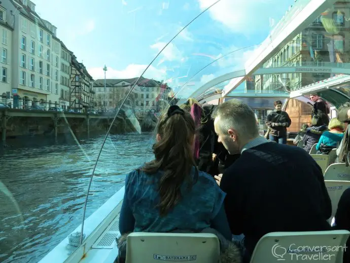 A ride on the Batorama River Boat, Strasbourg