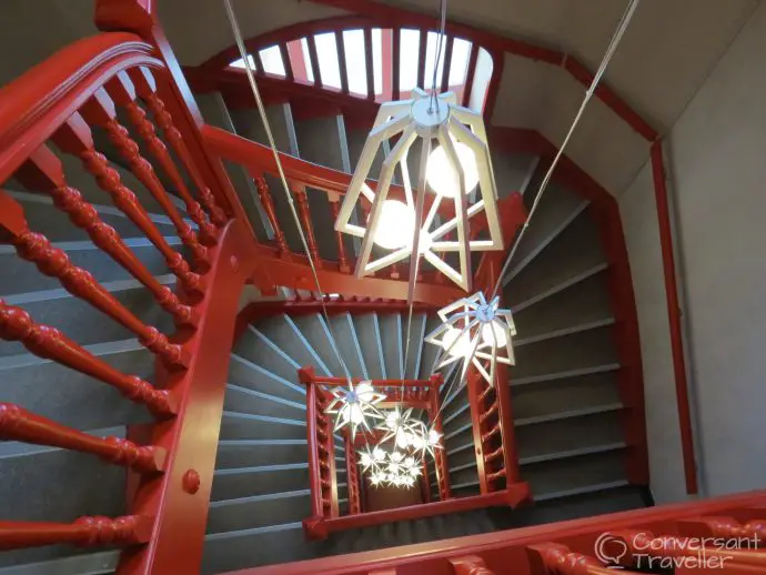 Even the stairs are fun at Hotel D Strasbourg