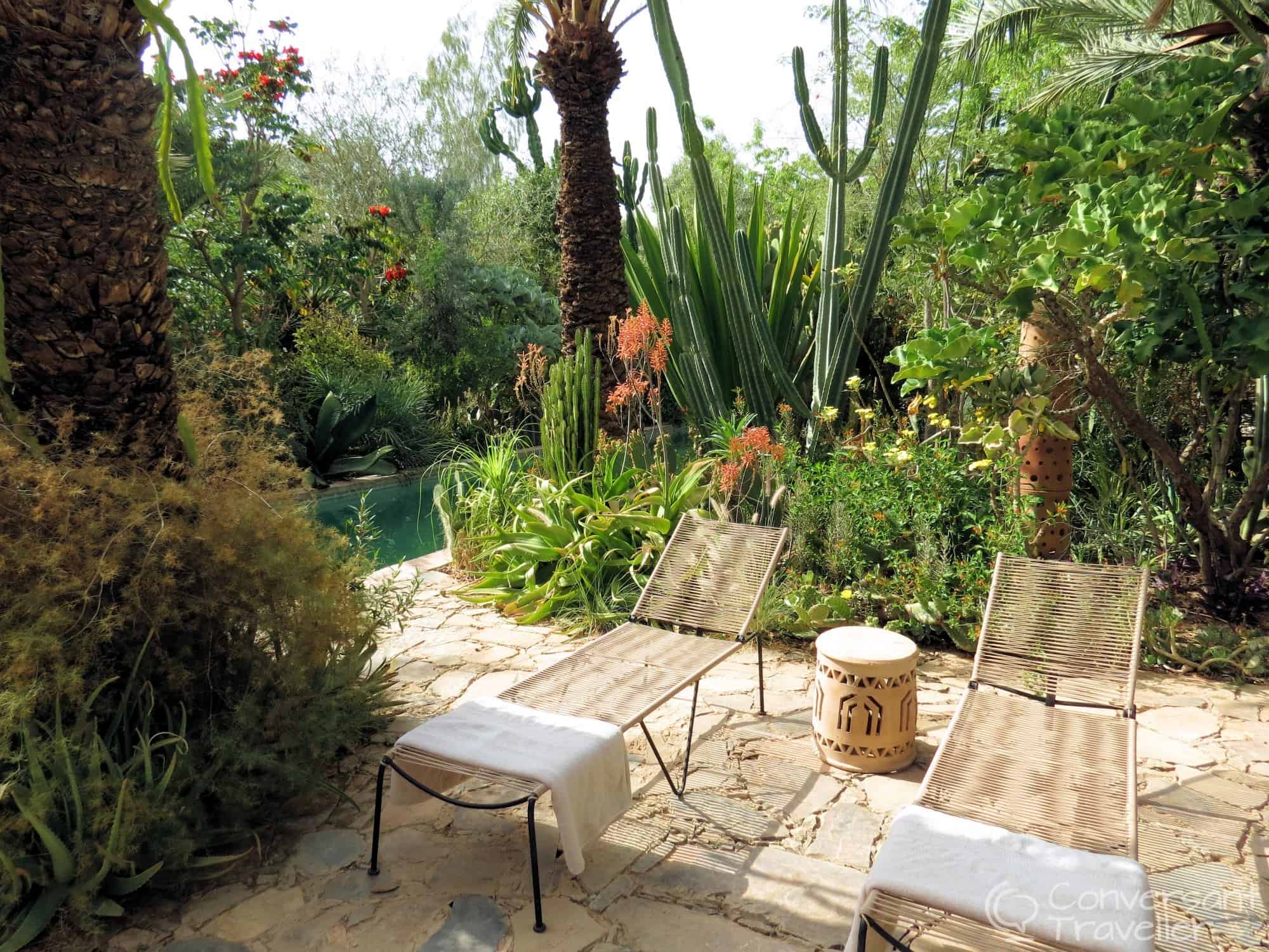 The gardens at Dar Al Hossoun, Taroudant