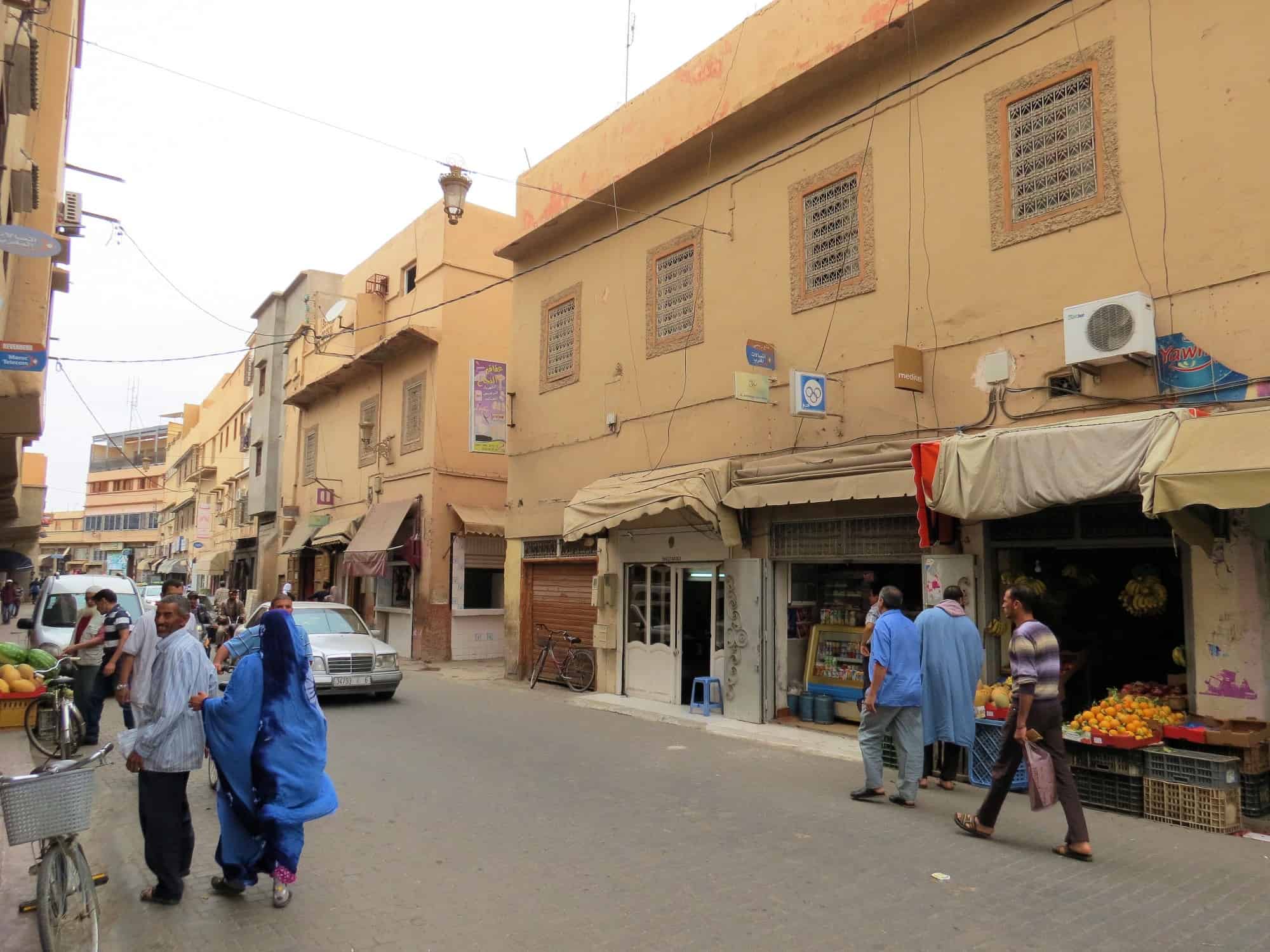 Walking the streets of Taroudant, Morocco