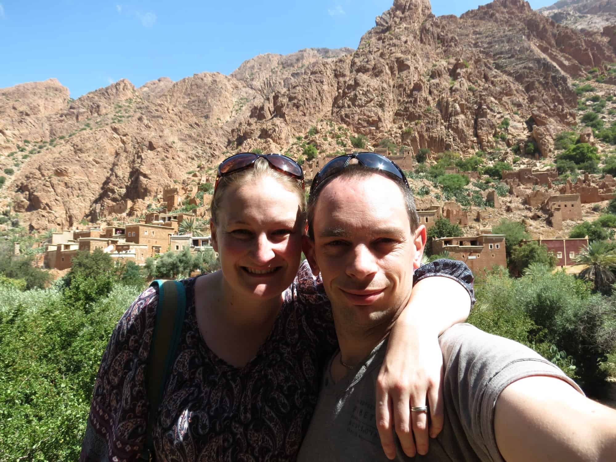 Hiking the Amelan Valley, Tafraoute, Morocco