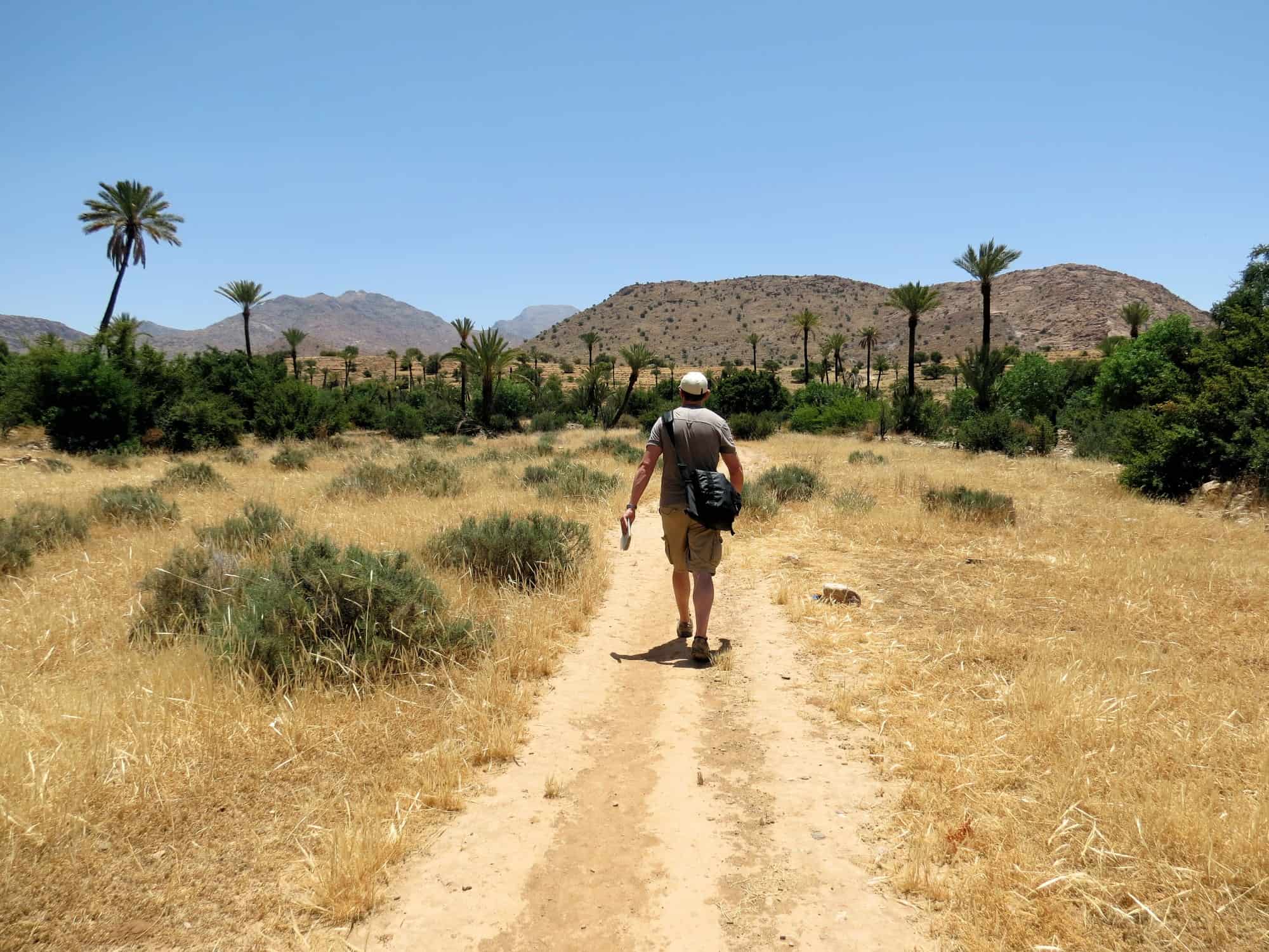 Hiking the Amelan Valley, Tafraoute, Morocco