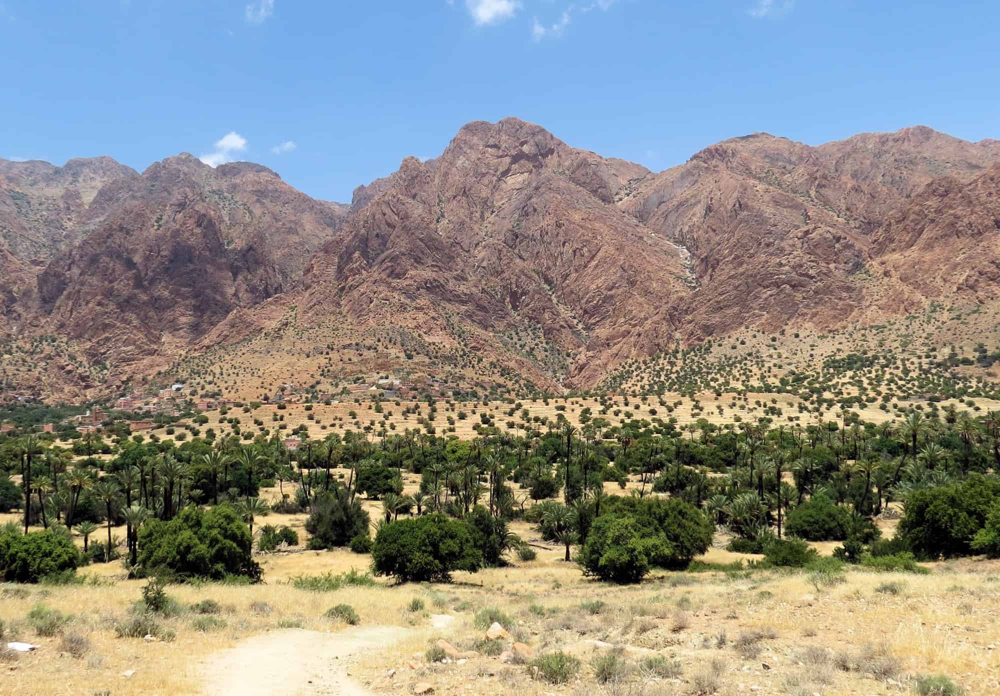 Hiking the Amelan Valley, Tafraoute, Morocco