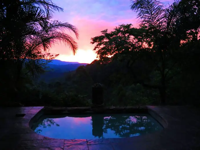 Sunset at Blue Moon, Timamoon, Sabie, South Africa