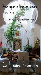 Stay at Dar Liouba, formerly the house of an Imam in Essaouira