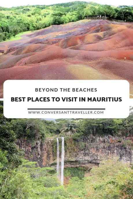 Best places to visit in Mauritius - discover the Black River Gorges National Park, Seven Coloured Earths and Chamarel Waterfall. #mauritius #chamarel #chameralwaterfall #rhumerie