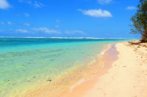 Riambel beach, southern Mauritius