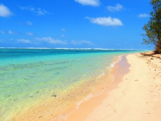 Riambel beach, southern Mauritius