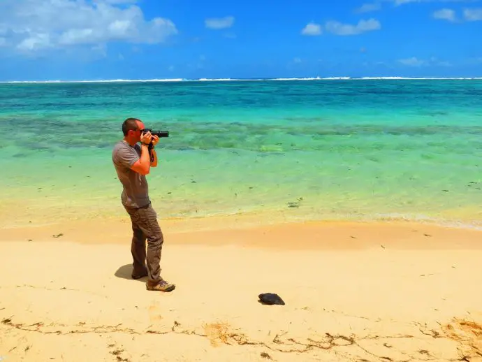 Riambel beach, southern Mauritius