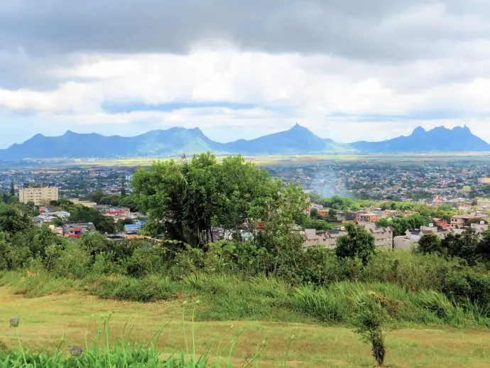 View from Trou aux Cerfs, Mauritius