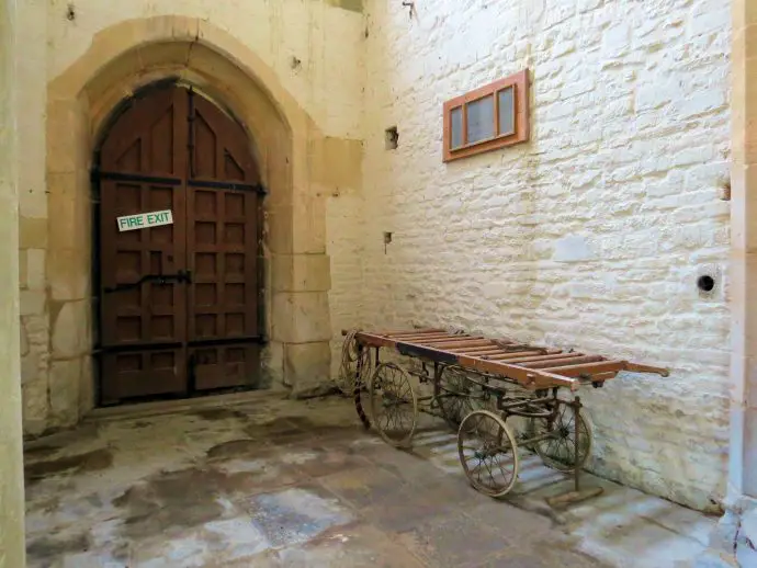 Champing at All Saints Church, Aldwincle, Northamptonshire