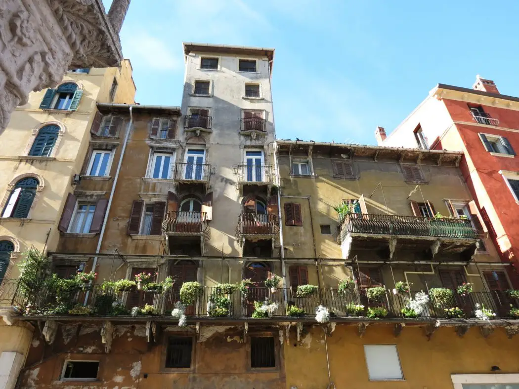 Piazza della Erbe, Verona, Italy