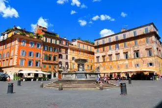 Piazza di Santa Maria, Trastevere, Rome