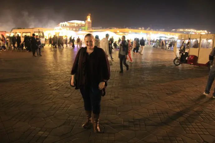 Marrakech in winter - Djemaa el Fna Marrakech in winter - Djemaa el Fna