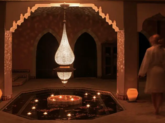 Marrakech in winter - the spa at La Maison Arabe