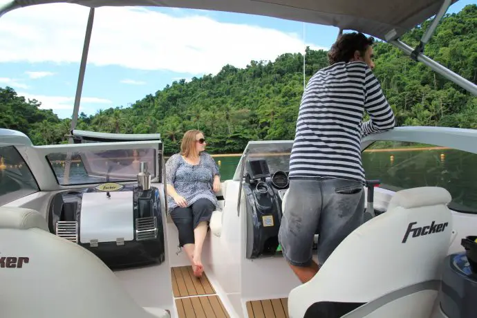 Paraty speedboat tour - Palombeta, Brazil