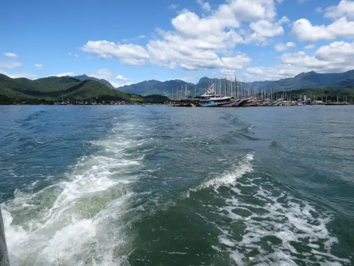 Paraty speedboat tour - Palombeta, Brazil