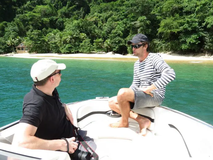 Paraty speedboat tour - Palombeta, Brazil