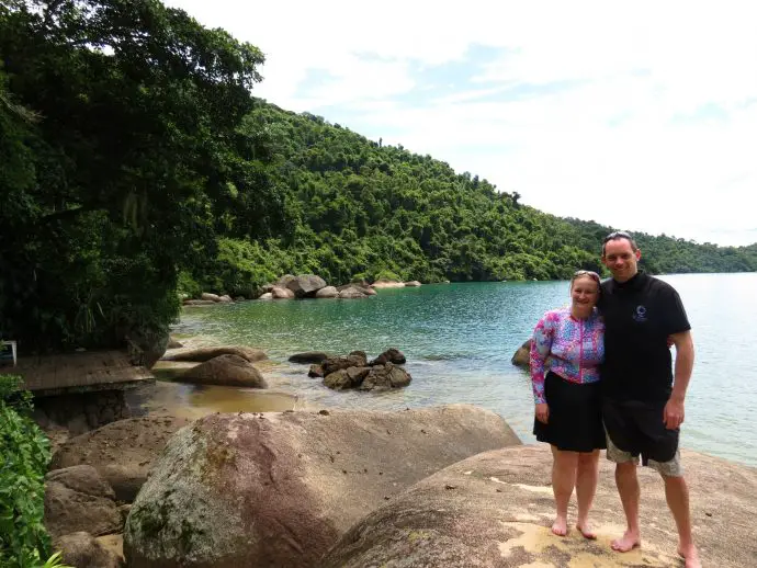 Paraty speedboat tour - Palombeta, Brazil