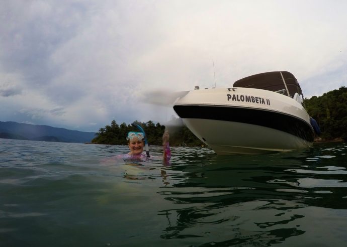 Paraty speedboat tour - Palombeta, Brazil