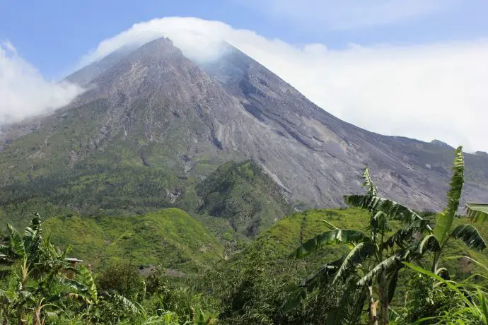 Mount Merapi, Java, Indonesia