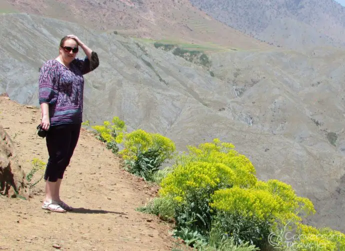 How to survive hayfever in Morocco - Tizi n Tichka