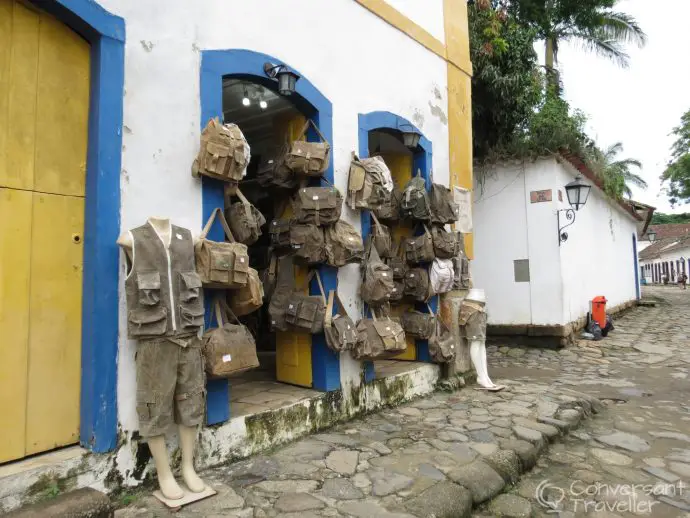 Things to do in Paraty, cute shops, Brazil
