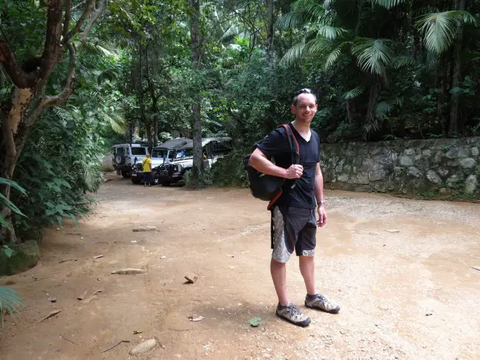 Clever Travel Companion at Pedra Branca, Paraty, Brazil