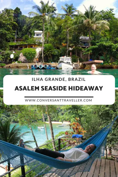 Asalem Seaside Hideaway - a tropical island retreat on Ilha Grande, Brazil. #ilhagrande #brazil #beach #luxury #hammock #snorkelling