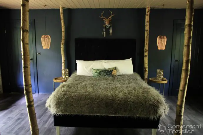 Star Suite bedroom, North Star Club, Sancton, East Yorkshire