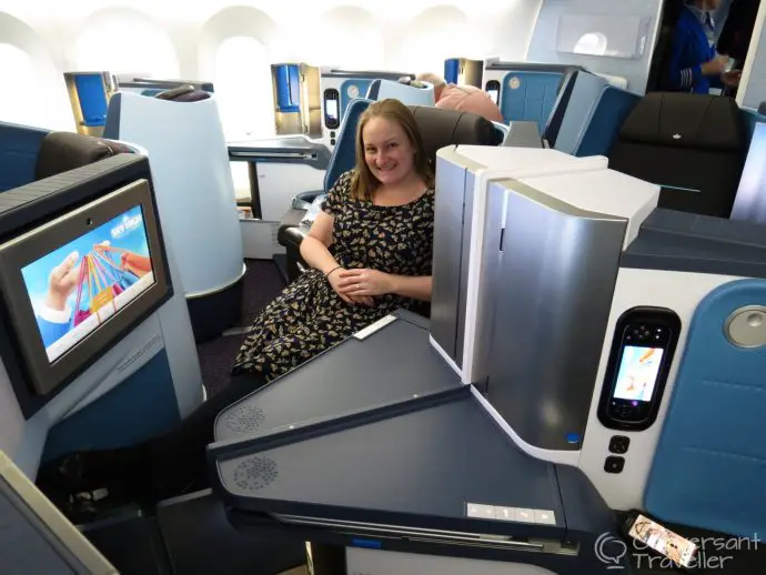 KLM dreamliner business class review