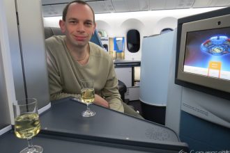 KLM dreamliner business class review