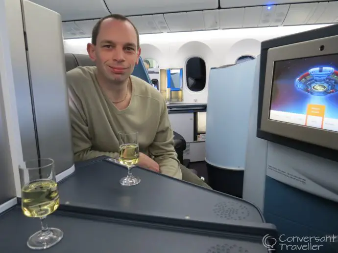 KLM dreamliner business class review