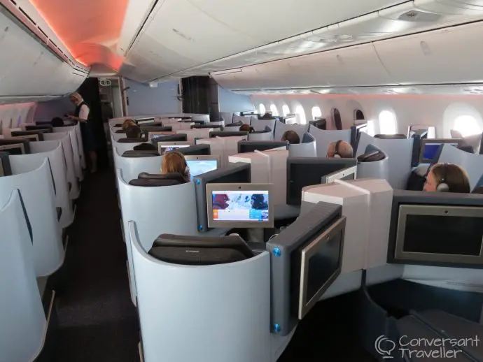 KLM dreamliner business class review