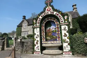 Tissington Well Dressings, Derbyshire