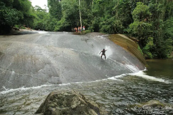 Paraty jeep tour - Cachoeira do Toboga, or Toboga Falls