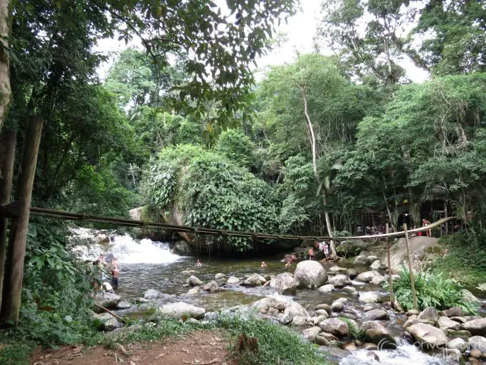 Paraty jeep tour - Tarzan pool at Cachoeira do Toboga, or Toboga Falls