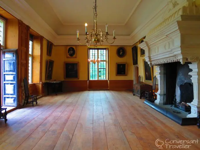The hall at Lodge Park and Sherborne Estate, Cotswolds