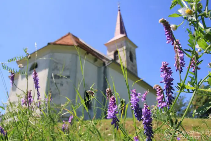 Church of St. Ana, Vidošiči, Bela Krajina, Slovenia