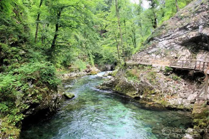 Vintgar Gorge walk, Bled, Slovenia