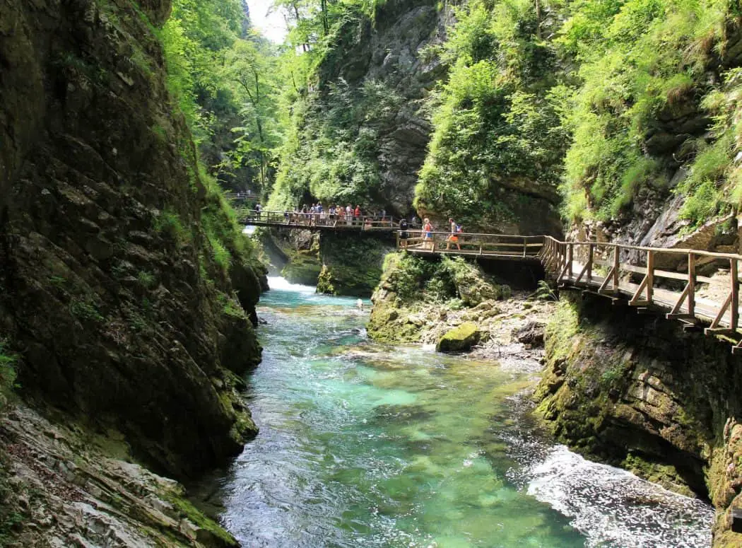 Vintgar Gorge walk, Bled, Slovenia