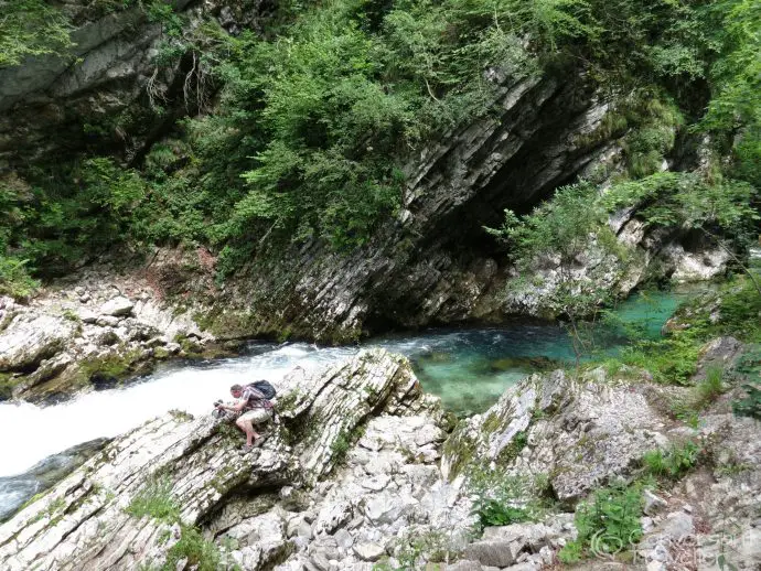 Vintgar Gorge walk, Bled, Slovenia