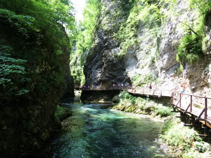 Vintgar Gorge walk, Bled, Slovenia