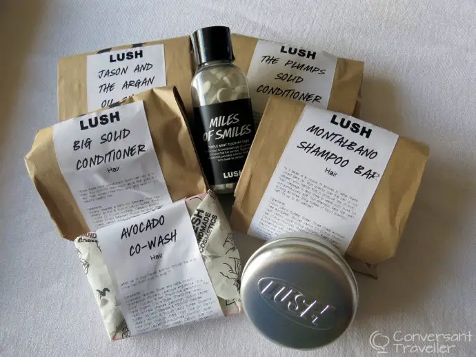 Review: LUSH Solid Shampoo And Conditioner Bars · Indie Travel Guru