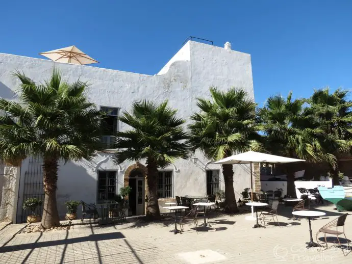 Outside view of the Capitainerie of l'Iglesia in El Jadida