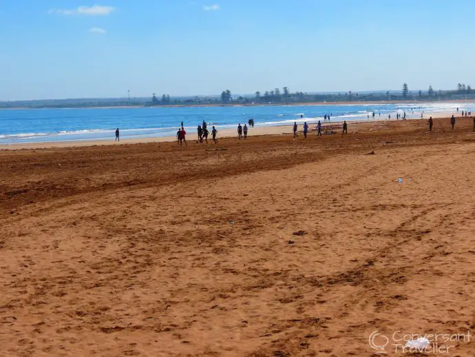 The beach at El Jadida